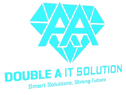 Double A IT Solution Logo - Web Design and Development Company in Mymensingh